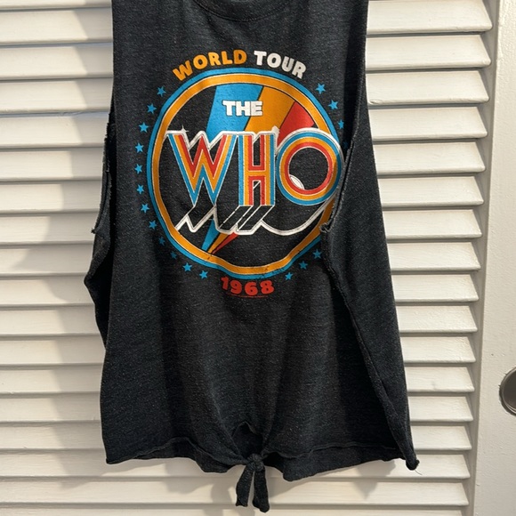 Chaser Gray The Who Racerback Tank - Large - Picture 3 of 4